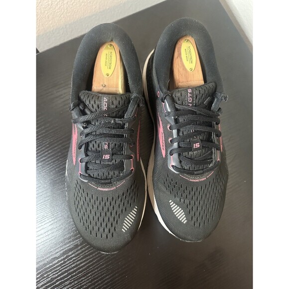 Brooks Addiction GTS 15 Women's Size 10 2E (Extra Wide) Running Shoes Black - Picture 3 of 10